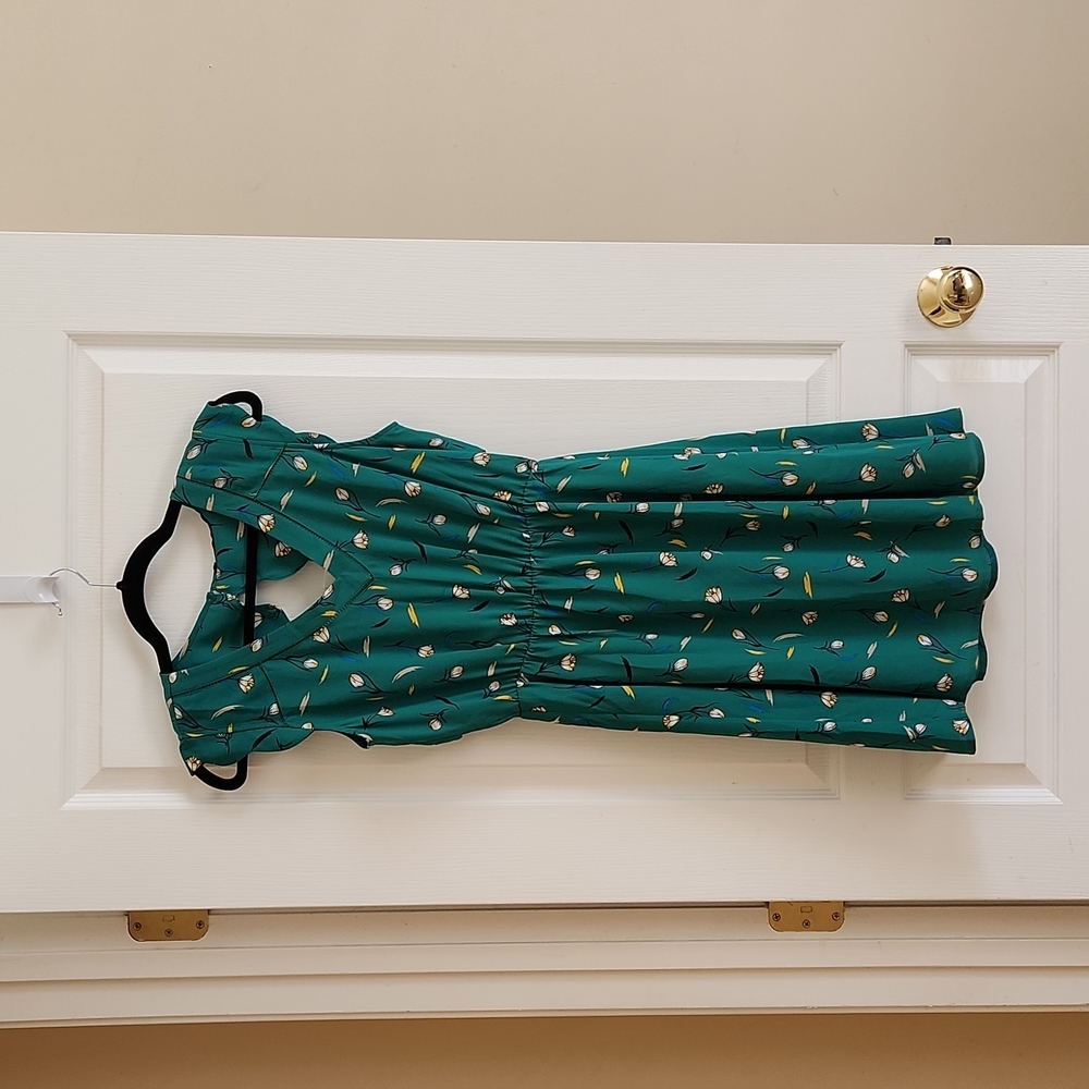 Brand new green mini dress